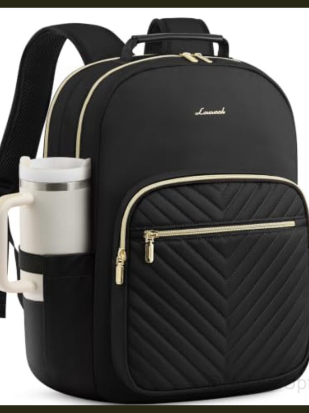 LOVEVOOK Laptop Backpack Nylon 17-Inch Compartment USB Port TSA Lock